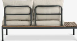 HOUConjunto jardín HOU chaise longue 6 plazas madera dura