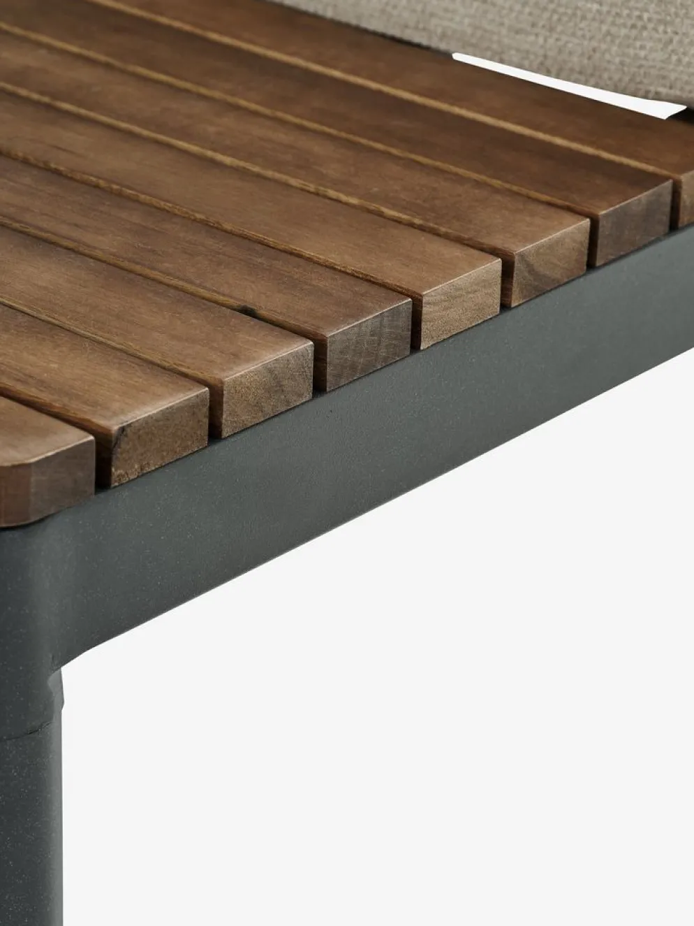 HOUConjunto jardín HOU con chaise longue 3 plazas madera dura