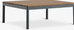 HOUConjunto jardín HOU con chaise longue 3 plazas madera dura