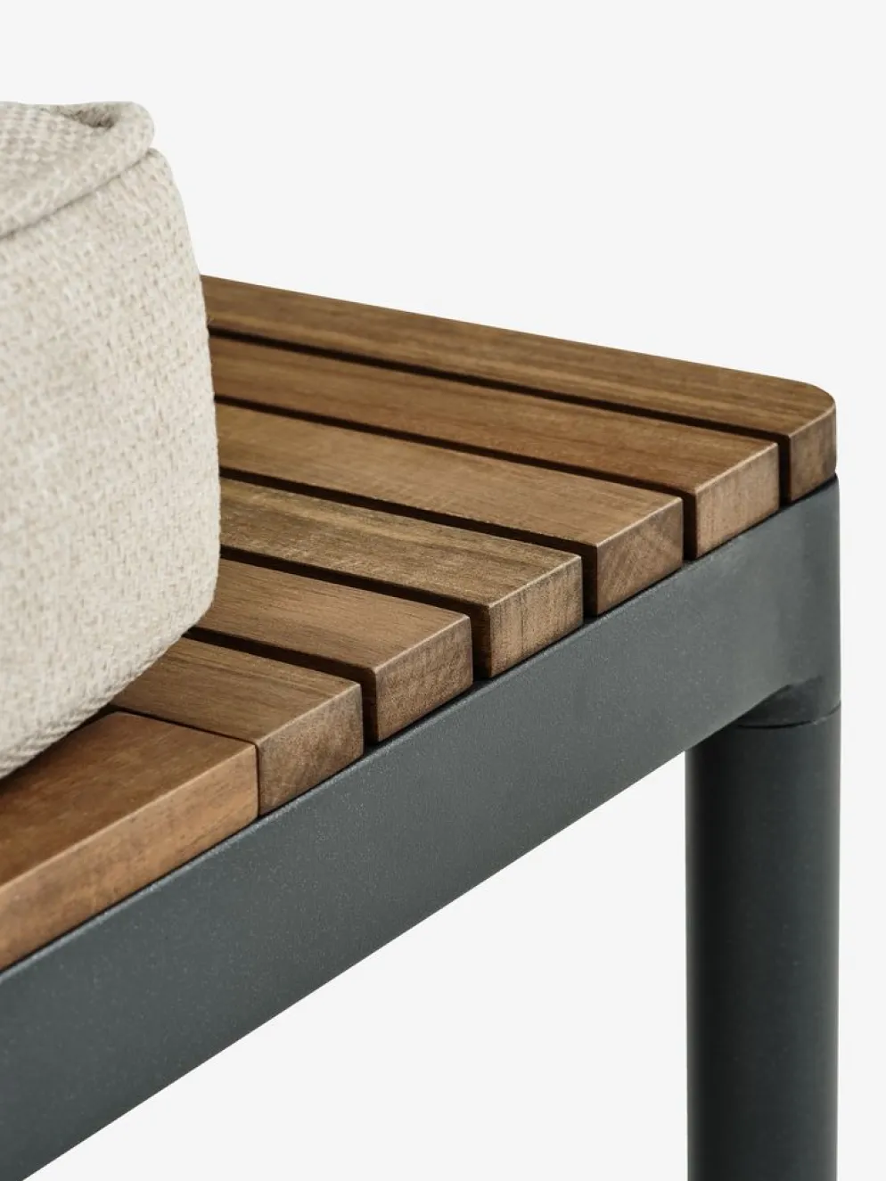 HOUMódulo de jardín HOU chaise longue 2 plazas madera dura