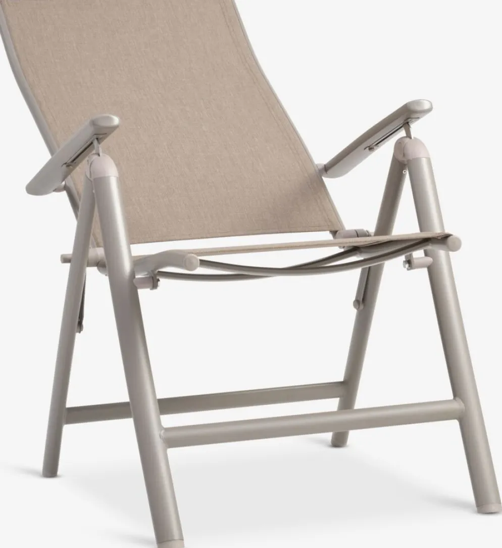 HURDALSilla reclinable HURDAL arena oscuro