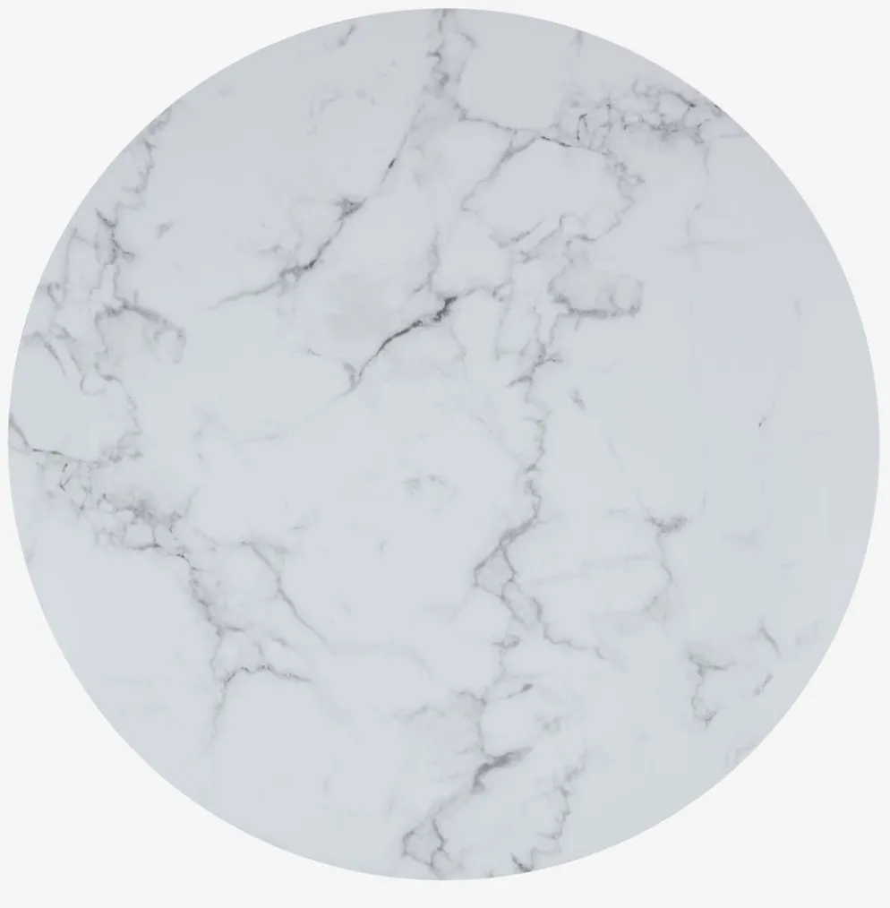 HVITROTMantel individual HVITROT Ø38 mármol blanco