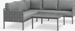 IANOConjunto muebles jardín IANO 5 plazas gris