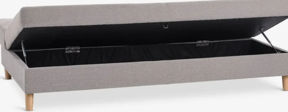 ILDVEDSofá cama ILDVED tela beis