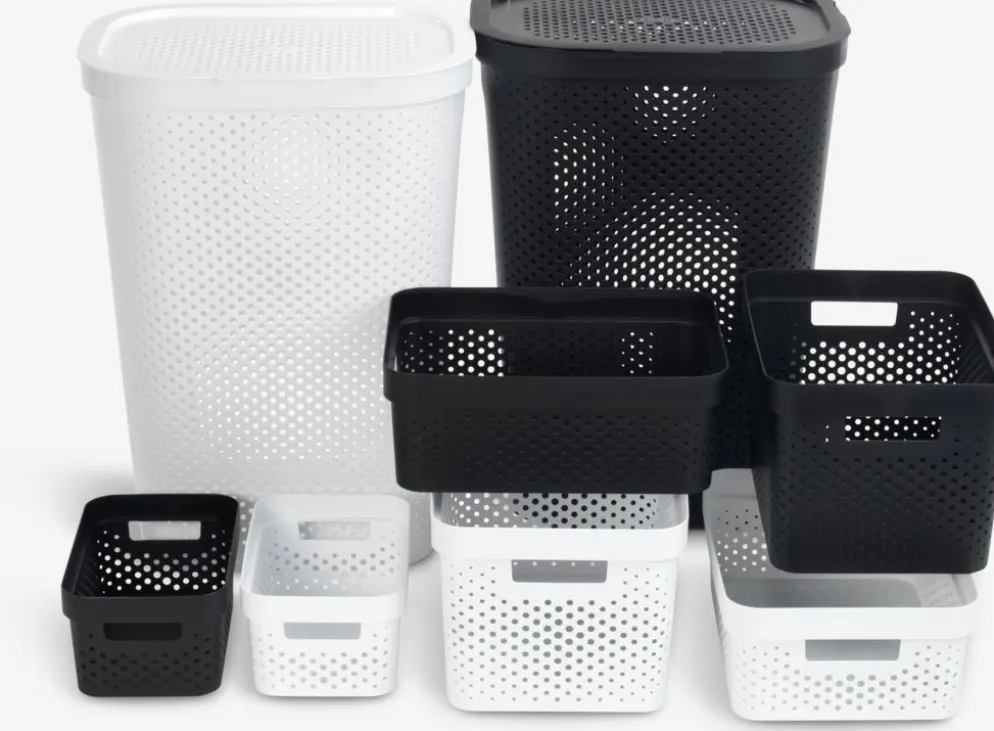 INFINITYCesta INFINITY 11L plástico blanco