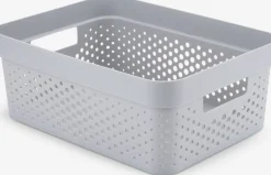INFINITYCesta INFINITY 11L plástico gris