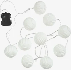 ISFUGLGuirnalda de luces exterior ISFUGL L315cm 10 LED blanco