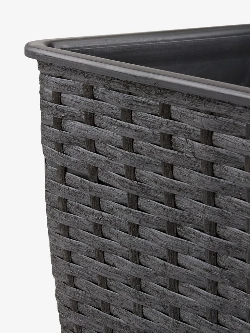ISLOMCesto de jardín ISLOM 38x38x39 negro