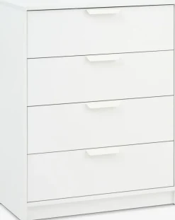 JENSLEVCómoda JENSLEV 4 cajones blanco