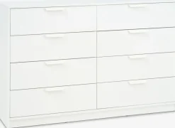 JENSLEVCómoda JENSLEV 4+4 cajones blanco