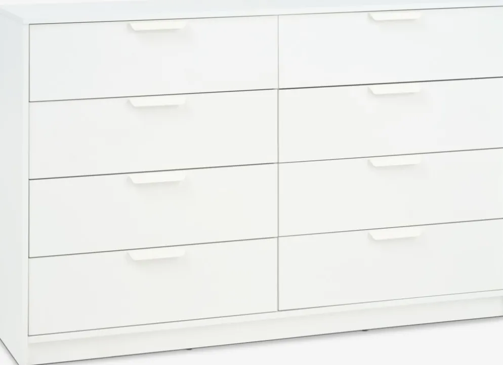 JENSLEVCómoda JENSLEV 4+4 cajones blanco