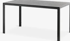 JERSOREMesa de jardín JERSORE A80xL140 negro