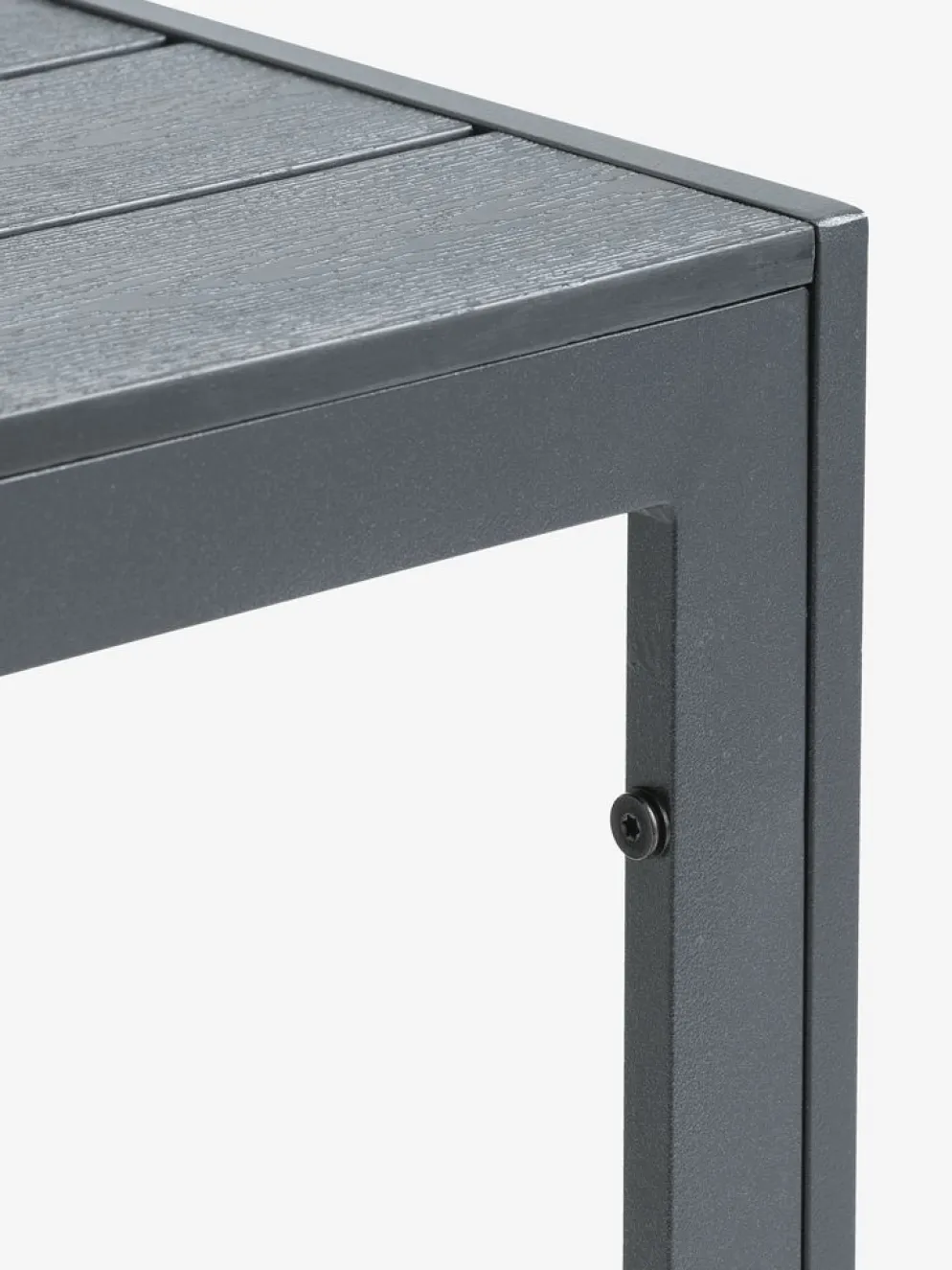 JERSOREMesa de jardín JERSORE A70xL70 negro