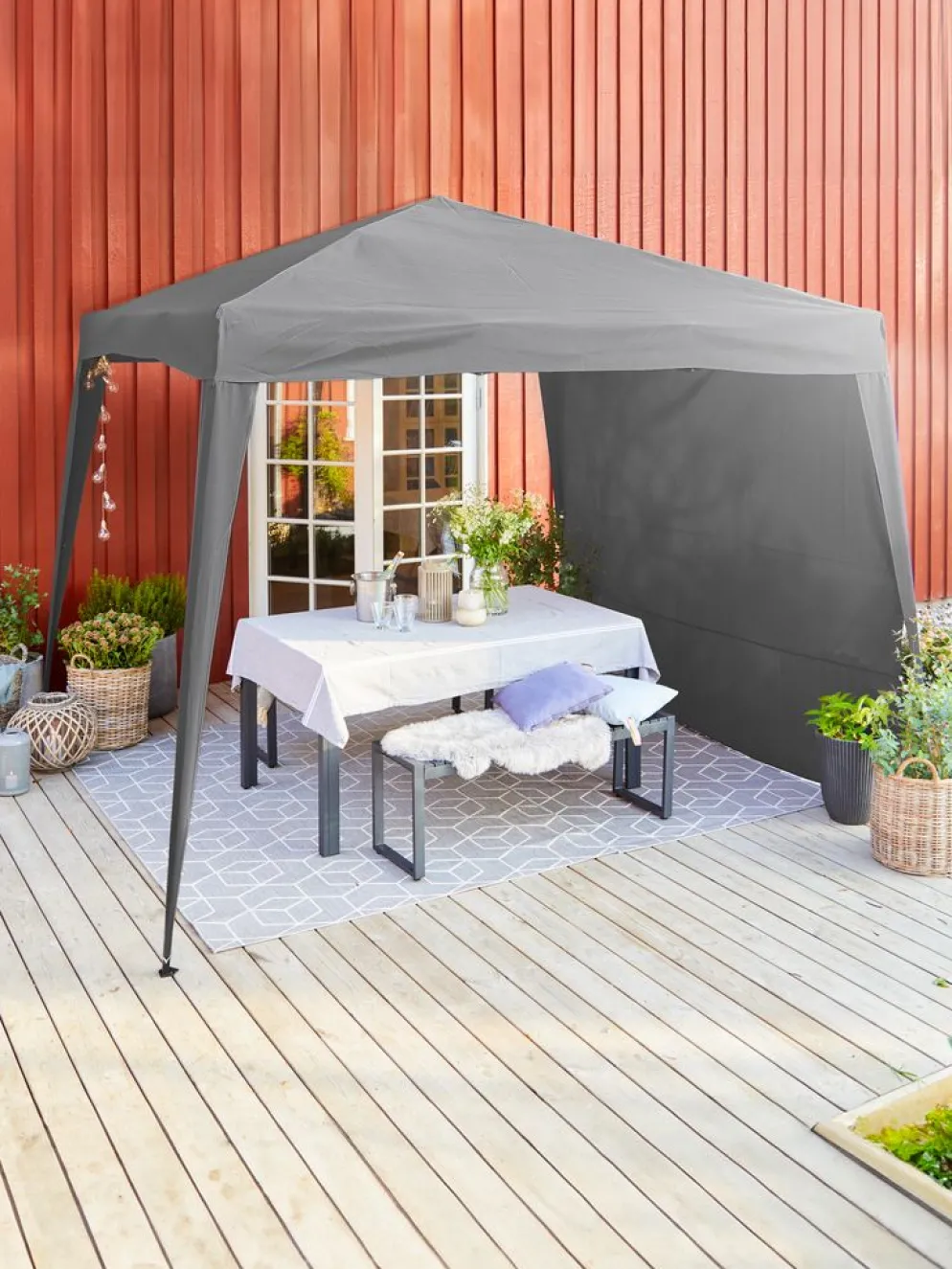 JERUPCenador JERUP A2,7xL2,7xA2,6m gris