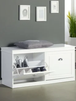 JERUPZapatero/banco JERUP 2 compartimentos blanco