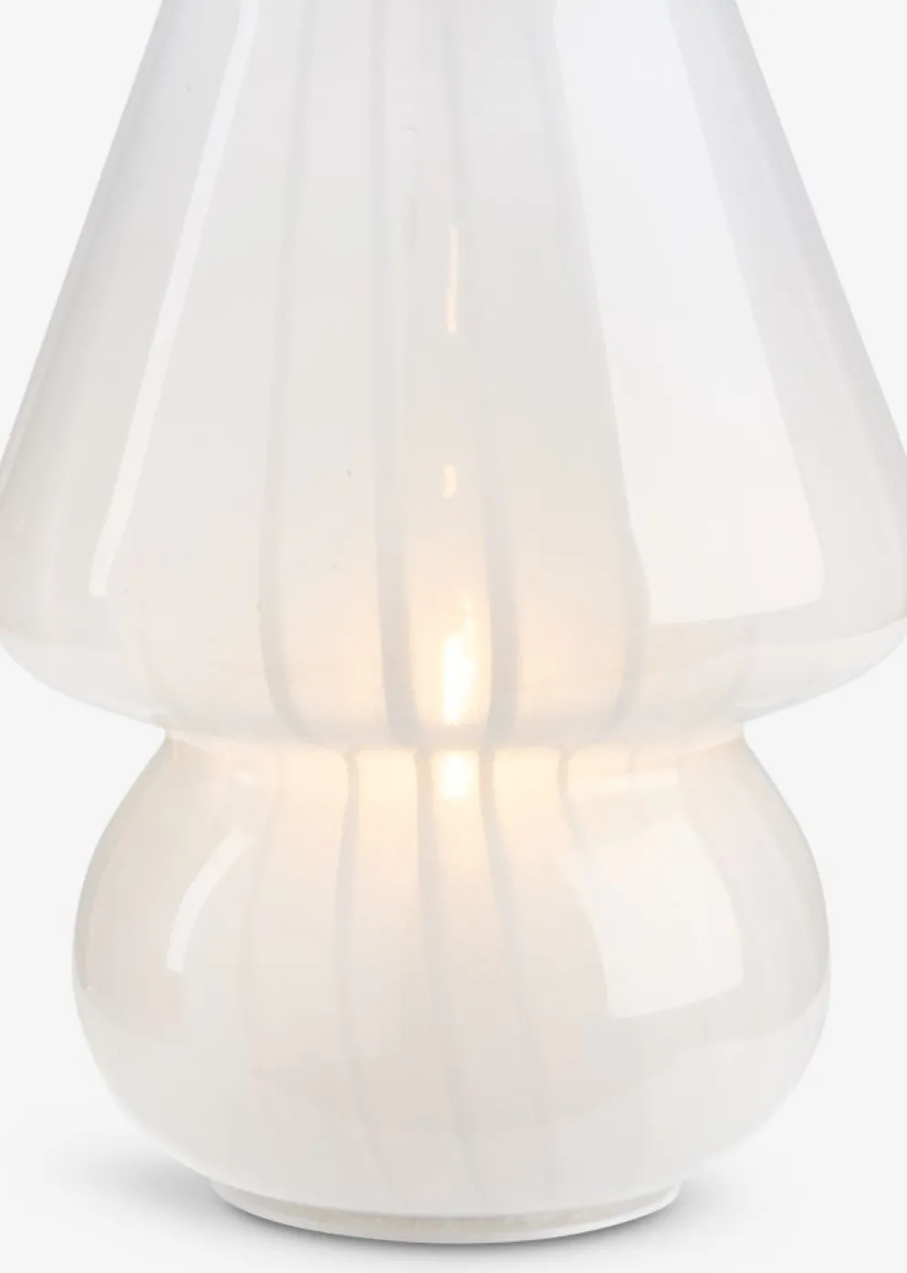 JONNYLámpara a pilas JONNY Ø15xA18cm blanco con temporizador