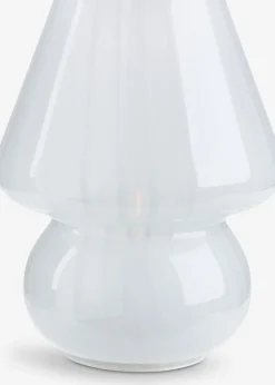 JONNYLámpara a pilas JONNY Ø15xA18cm blanco con temporizador