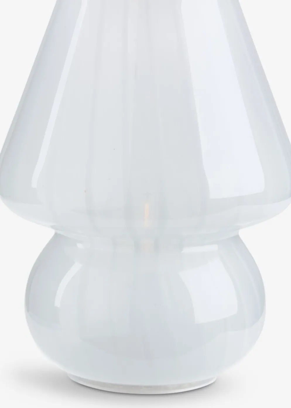 JONNYLámpara a pilas JONNY Ø15xA18cm blanco con temporizador