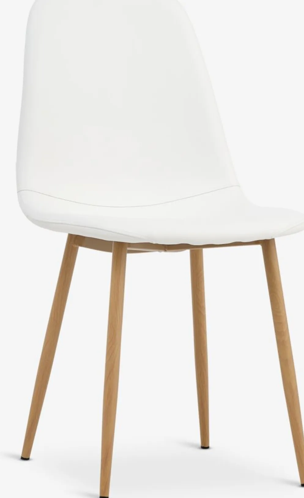 JONSTRUPSilla de comedor JONSTRUP blanco/color roble natural