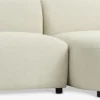 JYLLINGESofá JYLLINGE chaise longue felpa beis
