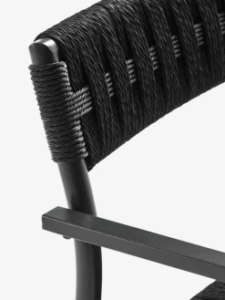 KAPPRUET + TRILLEVALLENMesa KAPPRUET L65 + 2 sillas TRILLEVALLEN negro