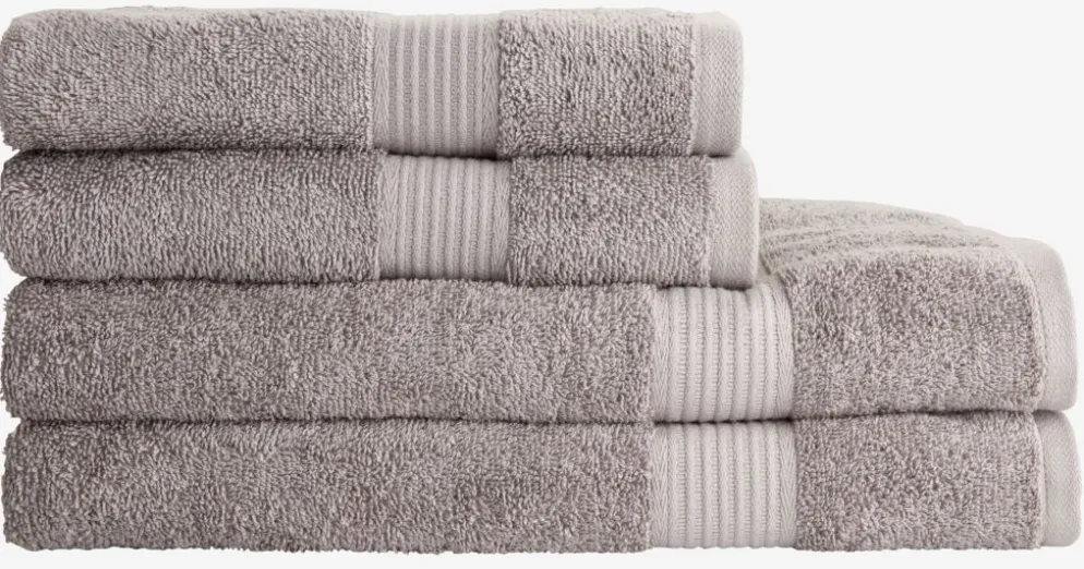 KARLSTADGOLDToalla de mano KARLSTAD 50x100 gris
