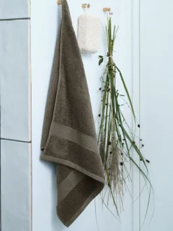 KARLSTADGOLDToalla de mano KARLSTAD 50x100 oliva