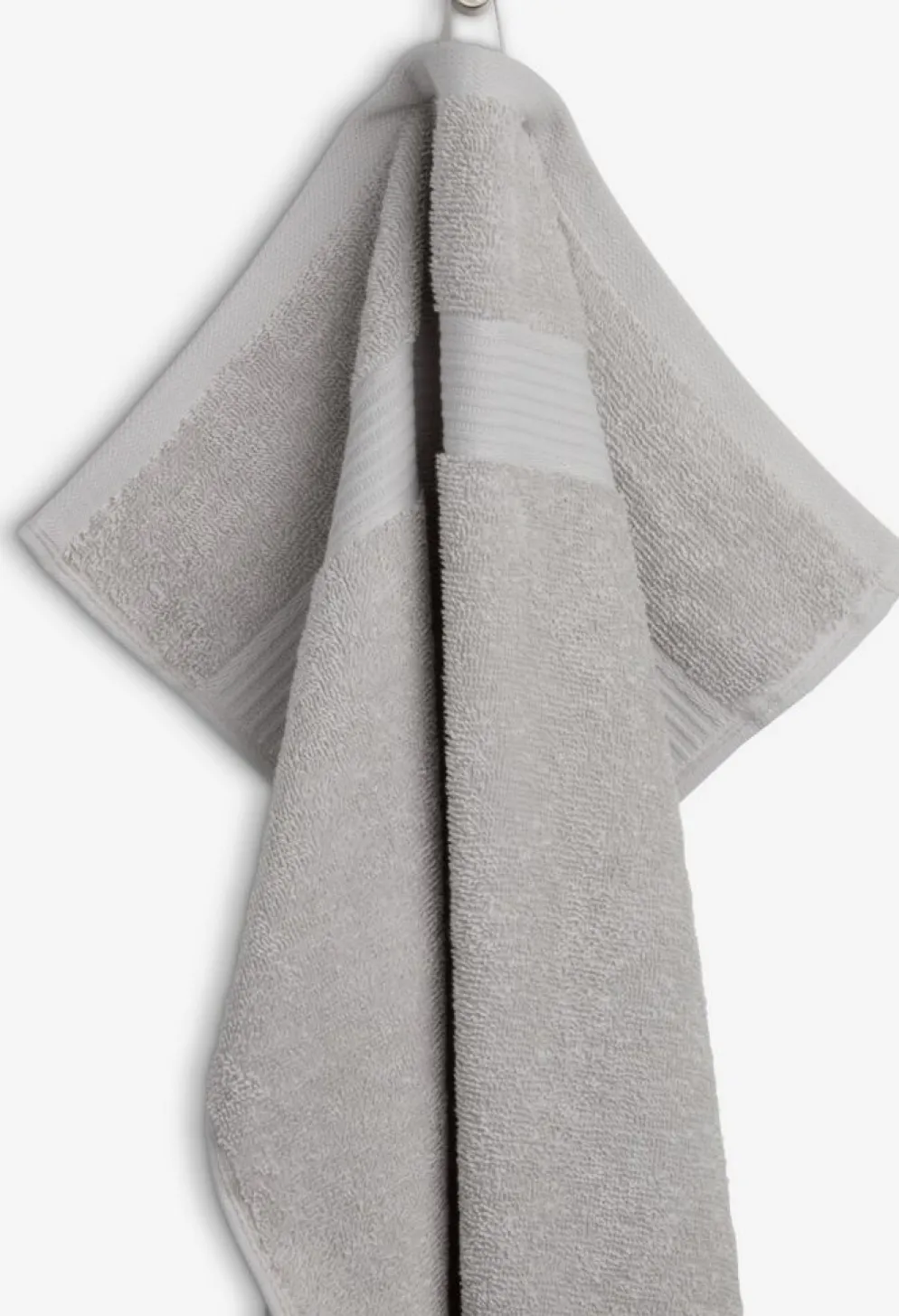 KARLSTADGOLDToalla de mano KARLSTAD 50x100 gris claro