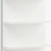 KARSTOFTEstante de pared KARSTOFT 4 estantes blanco