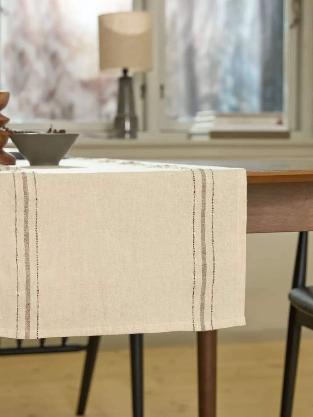 KASTANIECamino de mesa KASTANIE 38x150 natural
