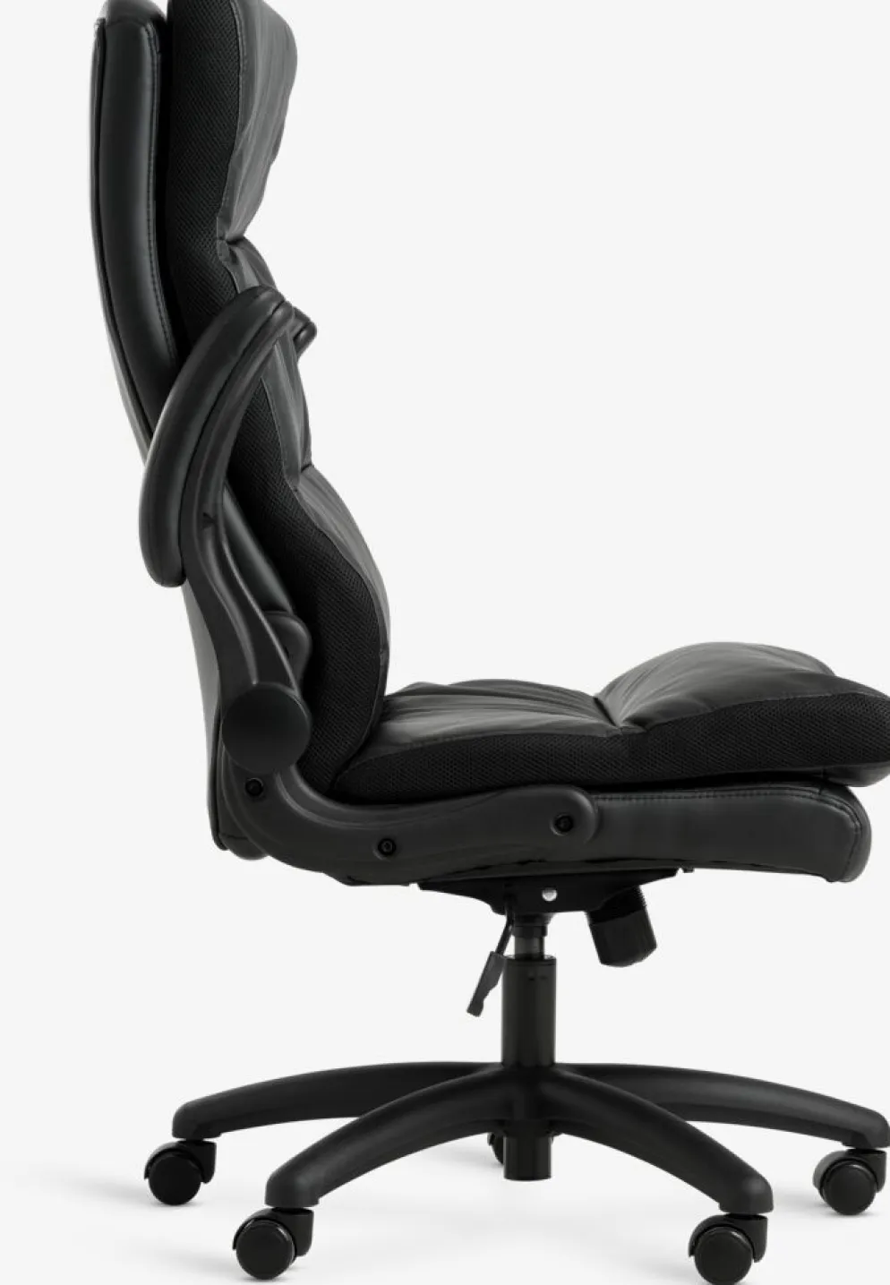 KASTBJERGSilla de oficina KASTBJERG polipiel negro