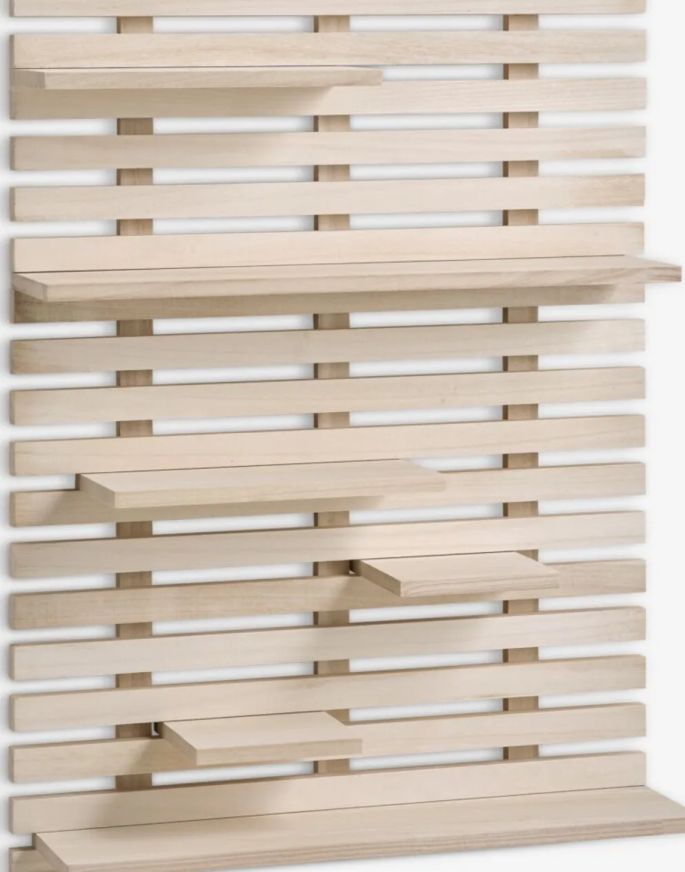 KETTINGEEstante de pared KETTINGE 6 estantes natural