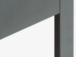 KILDENEstructura cama KILDEN 90x200 gris oscuro