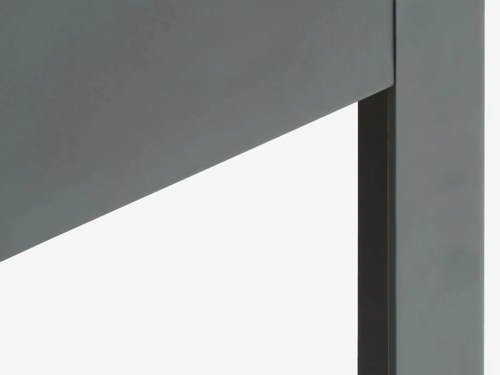 KILDENEstructura cama KILDEN 90x200 gris oscuro