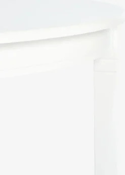KIRKEBYMesa de comedor KIRKEBY Ø110 blanco