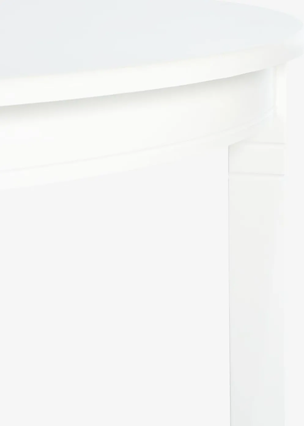 KIRKEBYMesa de comedor KIRKEBY Ø110 blanco