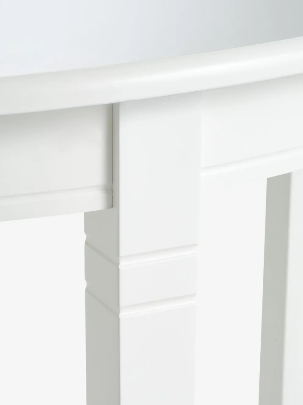 KIRKEBYMesa de comedor KIRKEBY Ø110 blanco