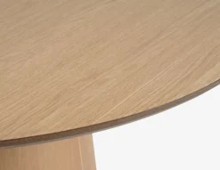 KLIPLEVMesa de comedor KLIPLEV Ø120 roble natural