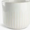 KNUDSENMaceta KNUDSEN Ø20xA18cm blanco