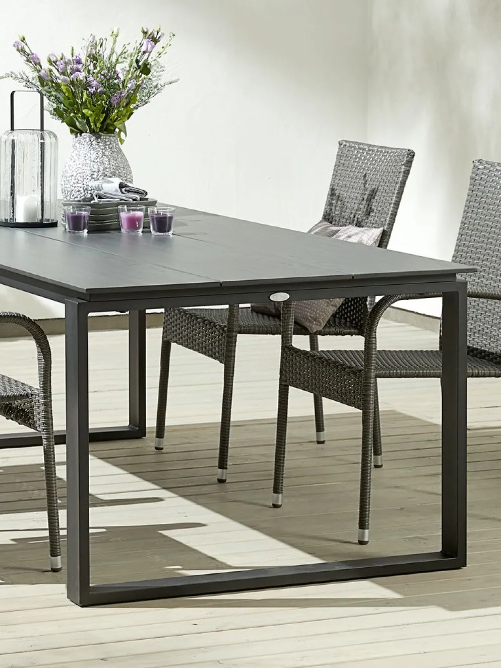 KOPERVIKMesa de jardín KOPERVIK A100xL215 gris