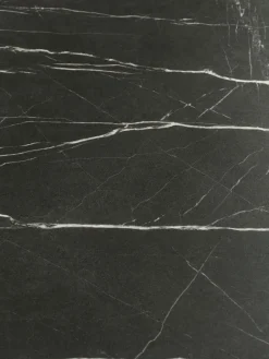 KRONDALMesa de comedor KRONDAL Ø110 color mármol negro