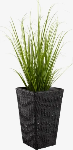 KUBBCesto de jardín KUBB A30xL30xA50 negro