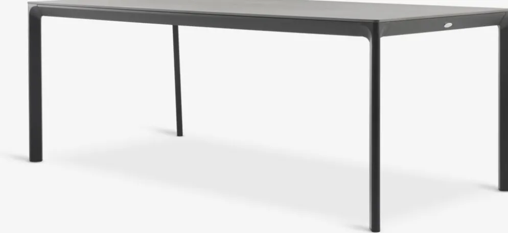 KUMLA + GILJAMesa KUMLA L200 + 4 sillas GILJA gris