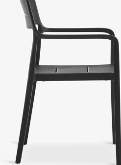 KUMLA + INGSTRUPMesa KUMLA L200 gris + 4 sillas INGSTRUP negro