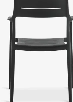 KUMLA + INGSTRUPMesa KUMLA L150 gris + 4 sillas INGSTRUP negro