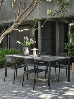 KUMLAMesa de jardín KUMLA A95xL200 gris