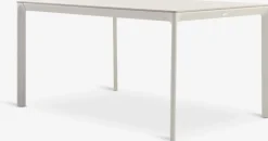 KUMLAMesa de jardín KUMLA A95xL150 beis
