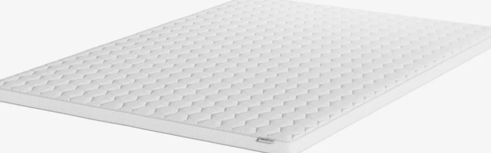 KVISTENPLUSTopper 135x190cm KVISTEN blanco