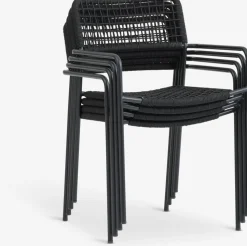 LABINGSilla apilable LABING negro