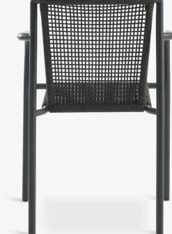 LANGET + KRISTIANSTADMesa LANGET L207 negro + 4 sillas KRISTIANSTAD verde